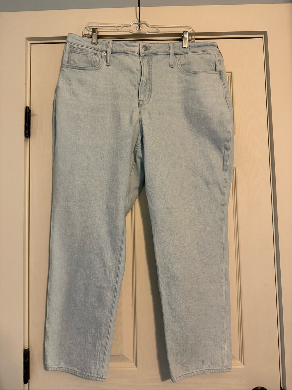 Madewell Light Blue Straight Leg Jeans